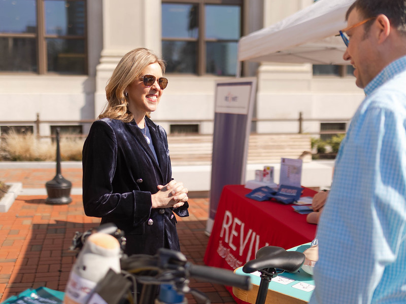 La première dame à REVIVE ! Formation